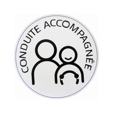 Disque conduite accompagnée magnétique - My color'pop