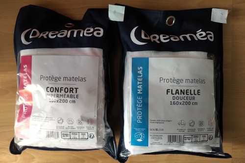 Protège matelas dreamea - matelas,