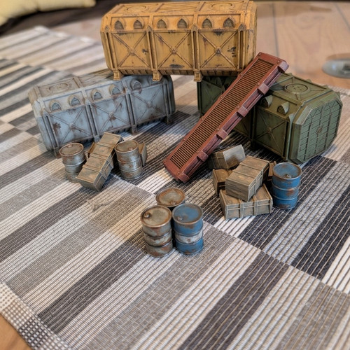 Décor wargame sci-fi