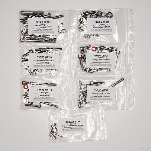 Honda 125 1990 1999 - 1990-1999, kit