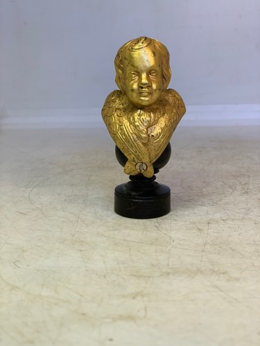 Ancien bronze buste enfant - bronze,