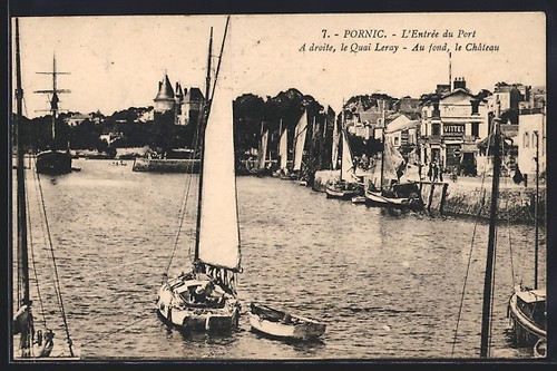 Cpa pornic entrée du - cpa,