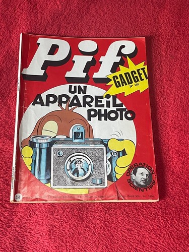 Pif gadget 166 bd - pif, (1972)
