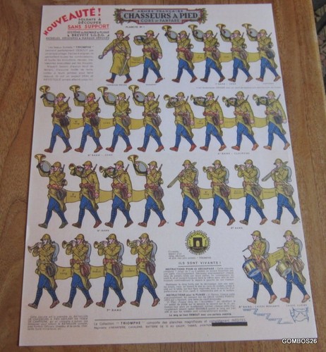 Planche soldats decouper - planche,