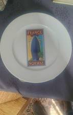 Assiette 1989 Paquebot  France