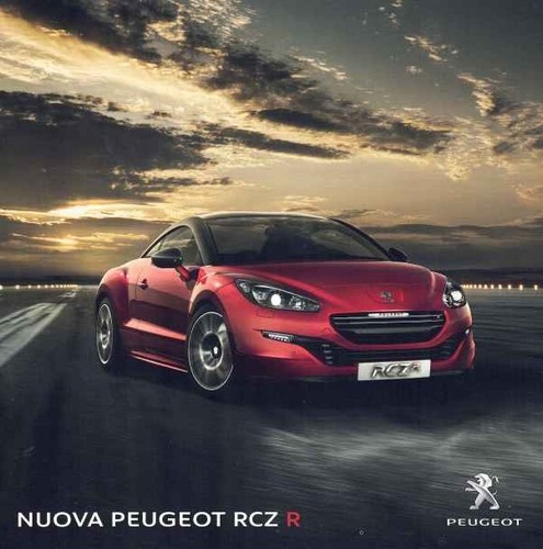 Catalogue brochure peugeot rcz - catalogue,