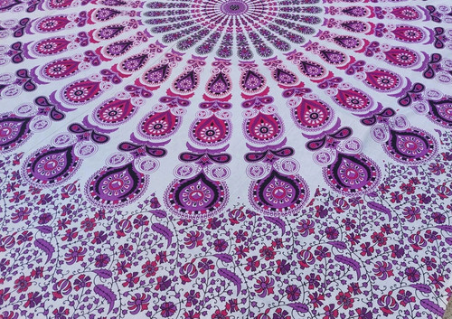 Lotus violet blanc couvre - lotus,