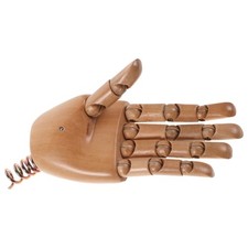 Mannequin articulé en bois