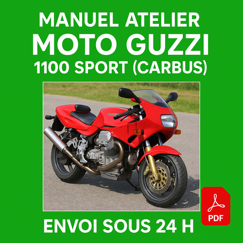 Manuel atelier moto guzzi 1100 - atelier,