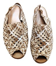 Chaussures femme tressées