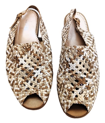 Chaussures femme tressées