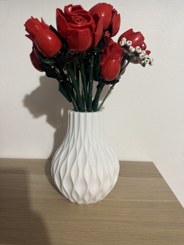 Vase idéal fleurs lego avec - vase,