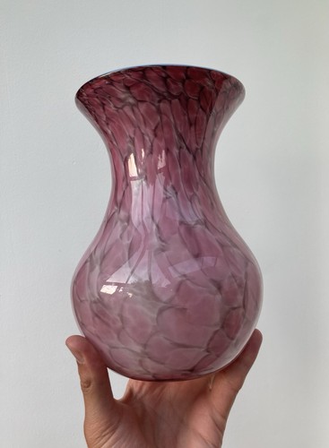 Vase verre soufflé - verre,