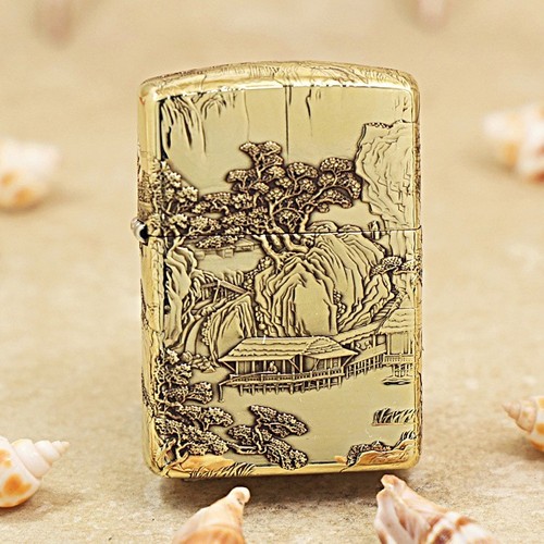Briquet étui armure zippo
