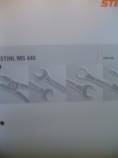 MANUEL ATELIER DE RÉPARATION TRONÇONNEUSE  STIHL MS440