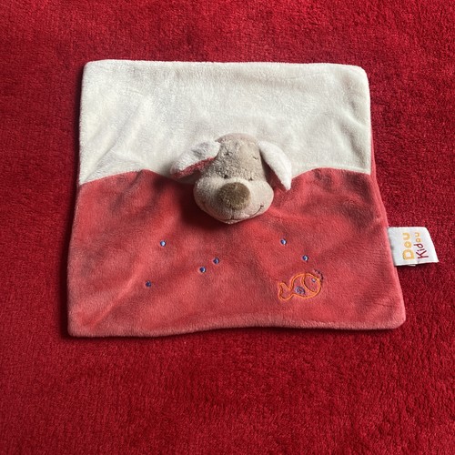 Doudou chien beige - chien,