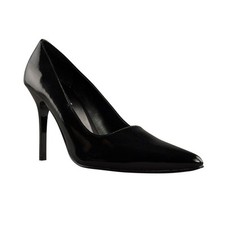 ESCARPINS " HIGHEST HEEL " SEXY CHIC NOIR Black Pat P. 38 PRIX BOUTIQUE 45 €