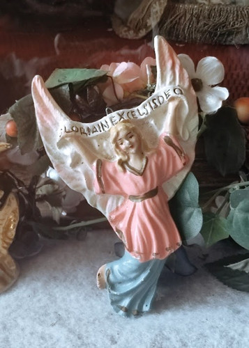 Antique ange creche gloria - de,