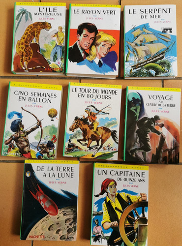 Lot livres jules verne - livres, /