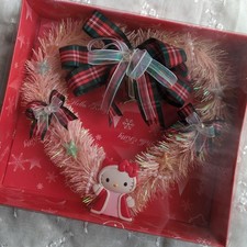 Couronne de coeur de Noël