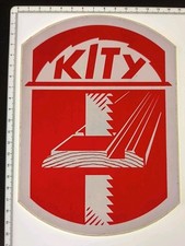 Stickers Autocollant Vintage Kity Machine A Bois Scie.....