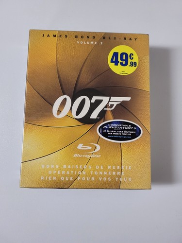 Coffret bluray james bond - coffret,