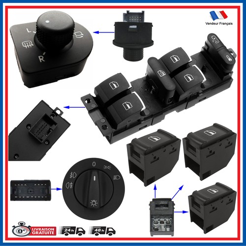 Bouton leve vitre - bouton,