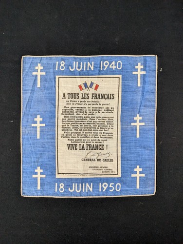 Mouchoir commémoratif ans - commémoratif,