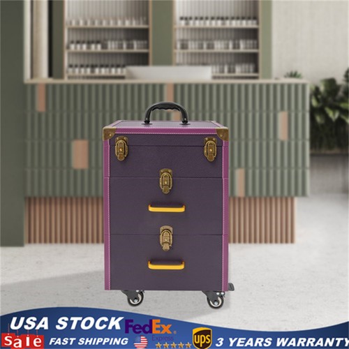 Portable makeup train case - portable,