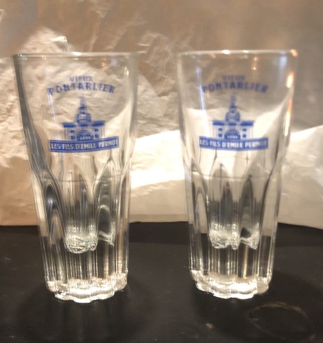 Lot verres vieux pontarlier - lot,