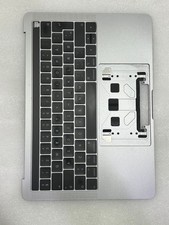 Clavier topcase QWERTY DANEMARK MacBook Pro 13" Gris A1989 GRADE A 10