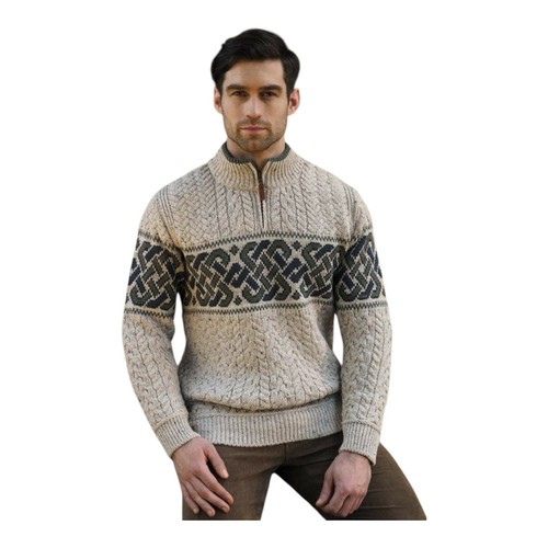 Pull homme demi fermeture - pull, demi-fermeture