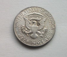 Etats-Unis Half Dollar Argent JFK 1966 Silver 50 cents Kennedy