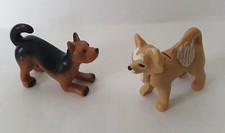 2 CHIOTS MARRONS PLAYMOBIL...