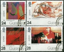 GUERNESEY N° 616/9 Oblitérés
