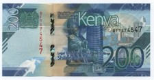 Kenya 200 Shillings 2019 p-54a UNC   