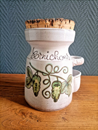 Pot cornichons vintage - à,