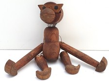 CHIMPANZÉ DÉCAPSULEUR ORIGINAL PANTIN ARTICULÉ ANCIEN OUVRE BOUTEILLE