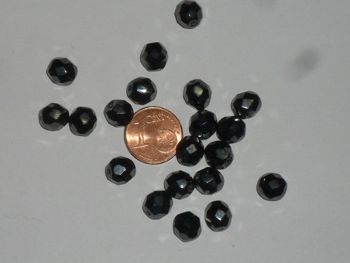 Perles facette cristal de - perles,