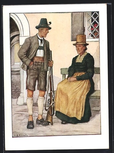 Carte postale artiste - carte, d'artiste