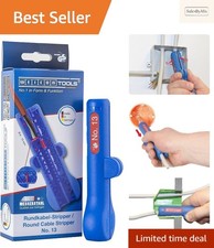 Dénudeur de Câbles Rond WEICON No. 13 - Ergonomique et Certifié , 6-13 mm Ø