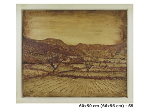 Tableau huile paysage - tableau, À