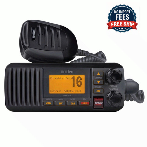 Uniden um385 fixed - mount, vhf