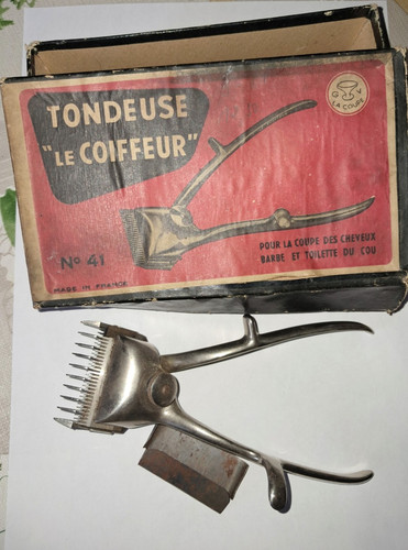 Tondeuse manuelle coiffeur - manuelle, le