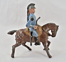 ANCIEN SOLDAT CAVALIER BRAS ARTICULE PLOMB CREUX ALU LUCOTTE CBG MIGNOT OU AUTRE