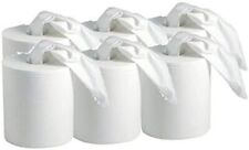 ESSUYAGE PAPIER BOBINE ESSUIE MAIN BLANCHE PURE OUATE 450 F - PAQUET DE 6 bobine