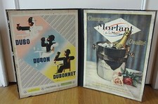 Ancien porte menu PLV publicitaire DUBONNET Quinquina Champagne Morlant 1920/30