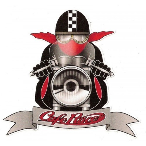 Cafe racer biker - cafe,