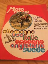 MOTO REVUE 1973 N° 2144 octobre KTM cross enduro Montesa 250 Rapita Vespa 50R ..