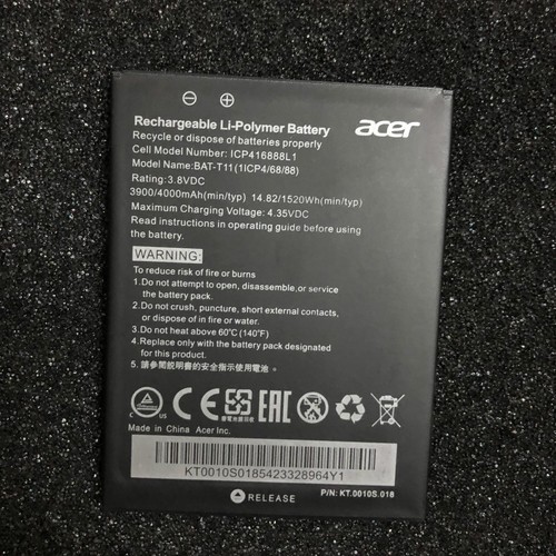 New acer bat t11 icp416888l1 - acer,